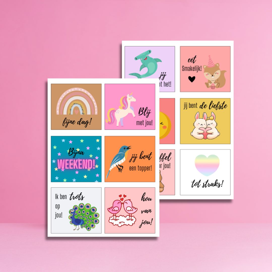 Broodtrommelbriefjes